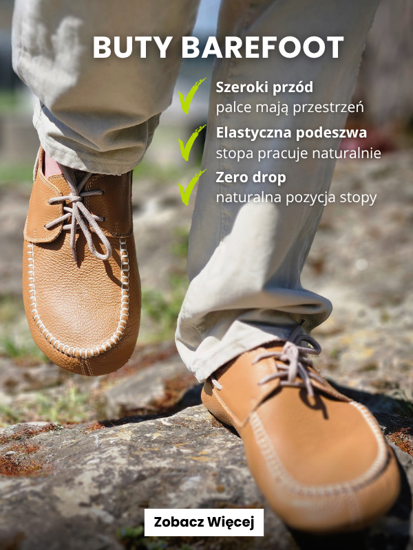 Buty Barefoot na lato | Lekkie, elastyczne zdrowe. Zero drop, szeroki nosek Tadeevo Barefoot